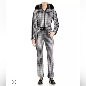 Goldbergh Houndstooth Jumpsuit Size 4